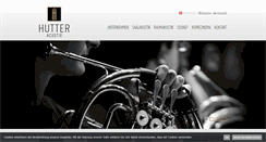 Desktop Screenshot of hutter.co.at